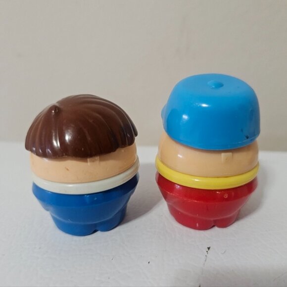 Vintage Little Tikes Toddle Tots Set Of 7 - Picture 7 of 9